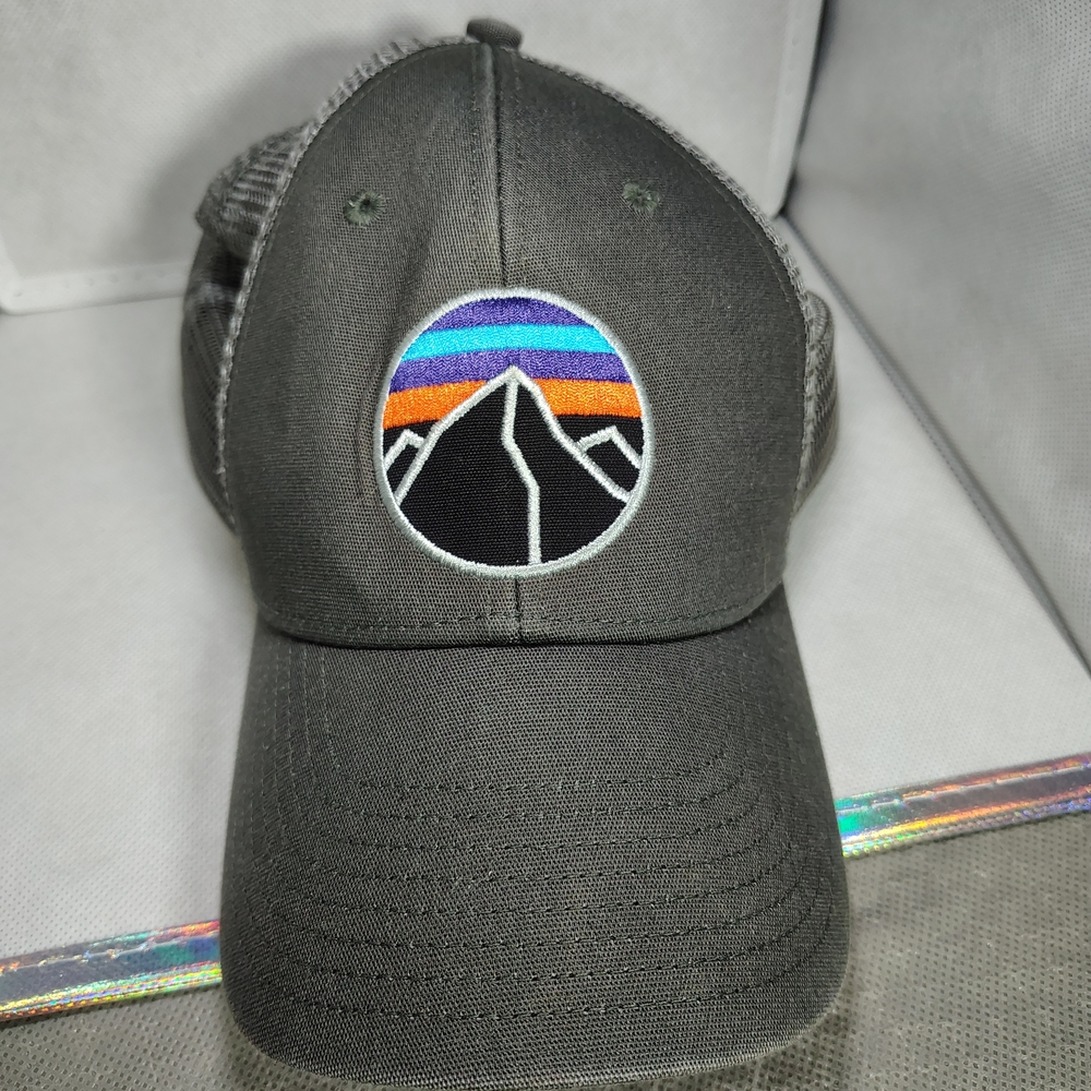 Patagonia Gray Mesh Cap with Logo